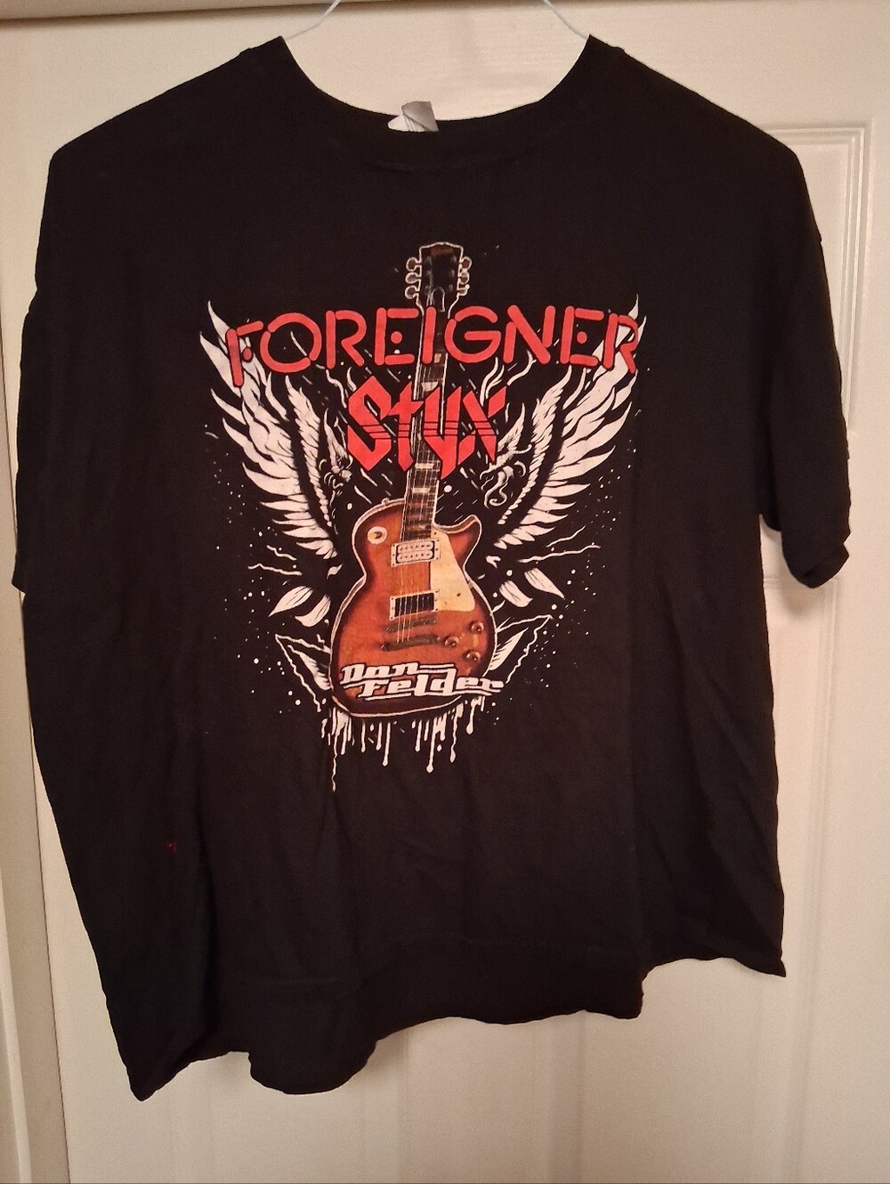 Foreigner And Styx Concert Shirt